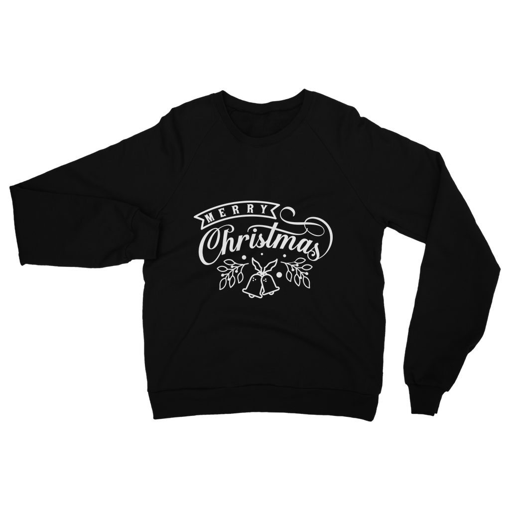 Merry Christmas White Classic Adult Sweatshirt