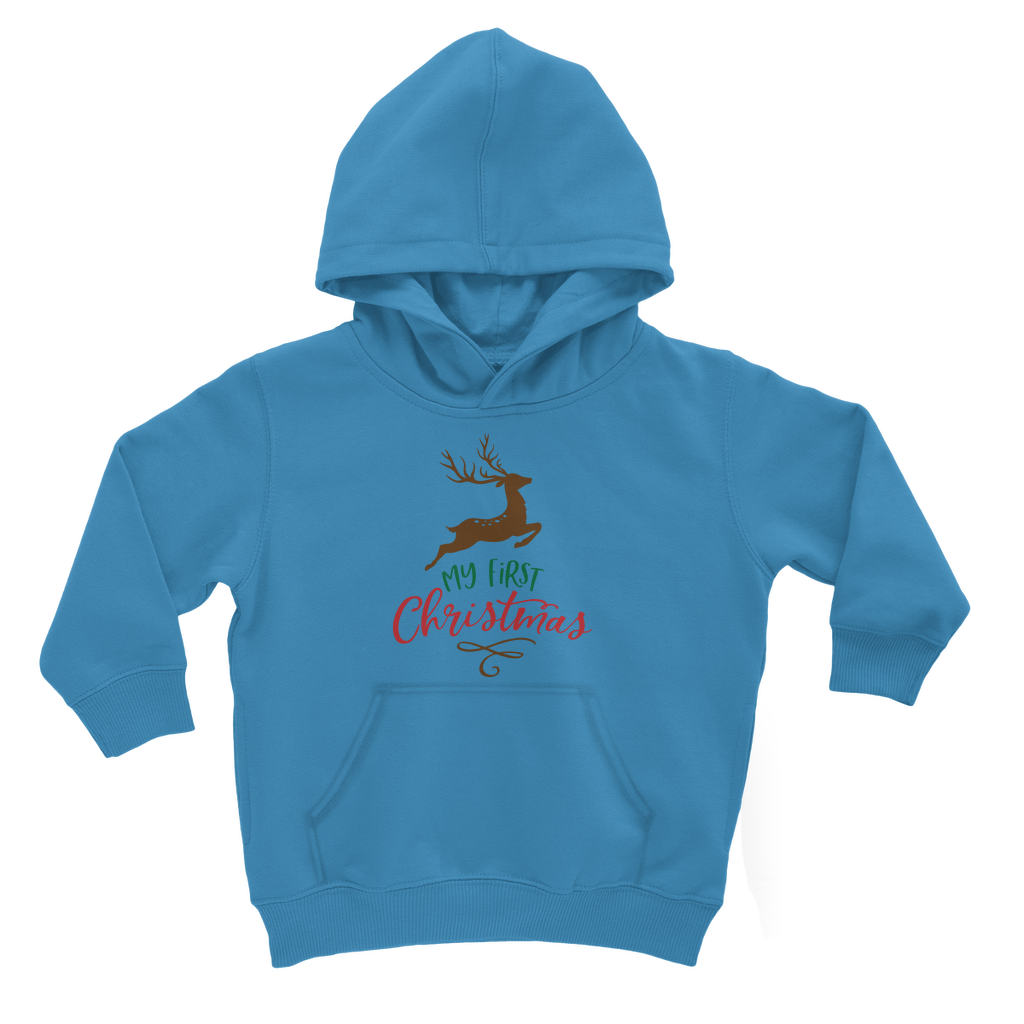 My First Christmas Colour Classic Kids Hoodie