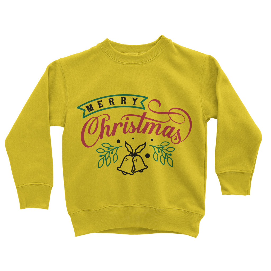 Merry Christmas Classic Kids Sweatshirt