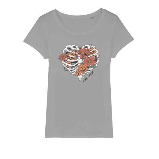 RIB CAGE Organic Jersey Womens T-Shirt - DirectlyPersonalised