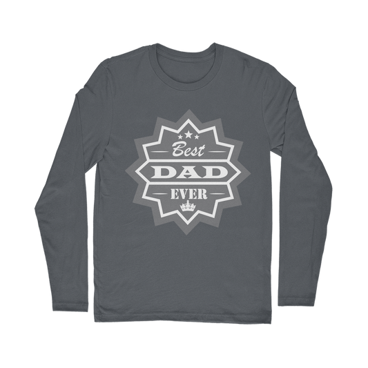 Best Dad Ever Classic Long Sleeve T-Shirt - DirectlyPersonalised