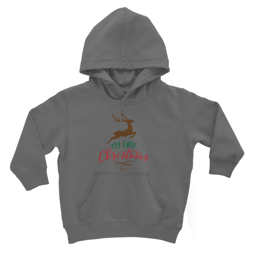 My First Christmas Colour Classic Kids Hoodie