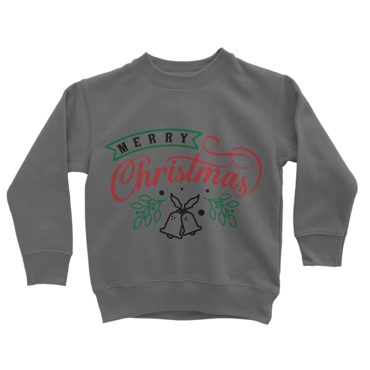 Merry Christmas Classic Kids Sweatshirt - DirectlyPersonalised