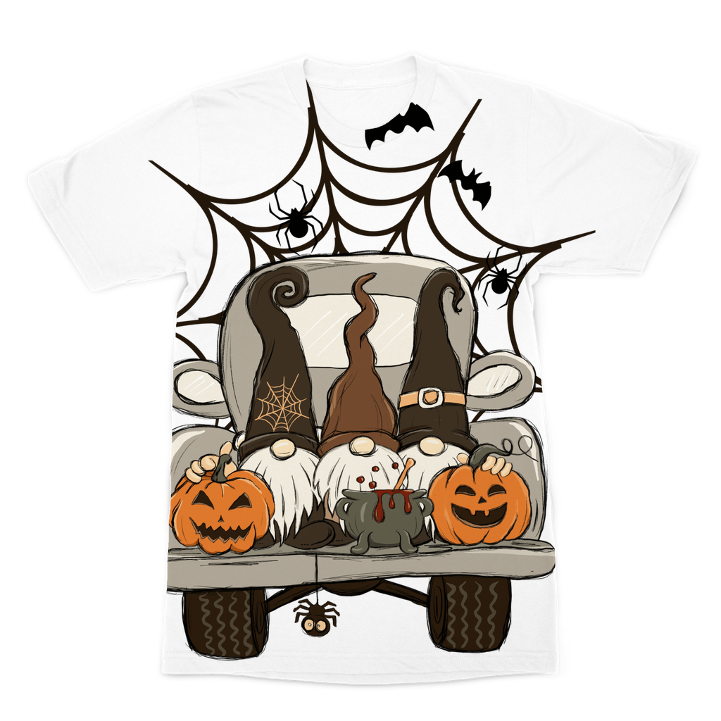 LETS GET SPOOKY Premium Sublimation Adult T-Shirt - DirectlyPersonalised