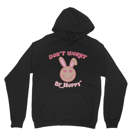 Don't worry be 'happy' Classic Adult Hoodie - DirectlyPersonalised
