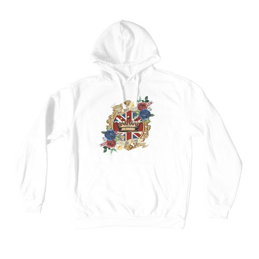 GOD SAVE THE KING Premium Adult Hoodie - DirectlyPersonalised