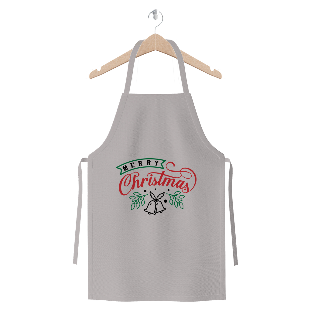 Merry Christmas Premium Jersey Apron