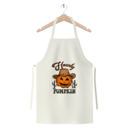 HOWDY PUMPKIN Premium Jersey Apron - DirectlyPersonalised