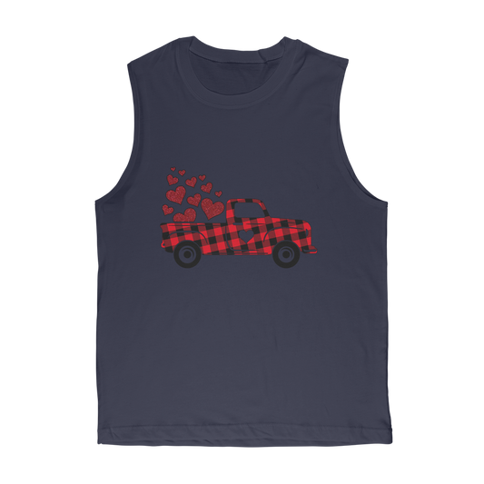Love Truck Classic Adult Muscle Top - DirectlyPersonalised
