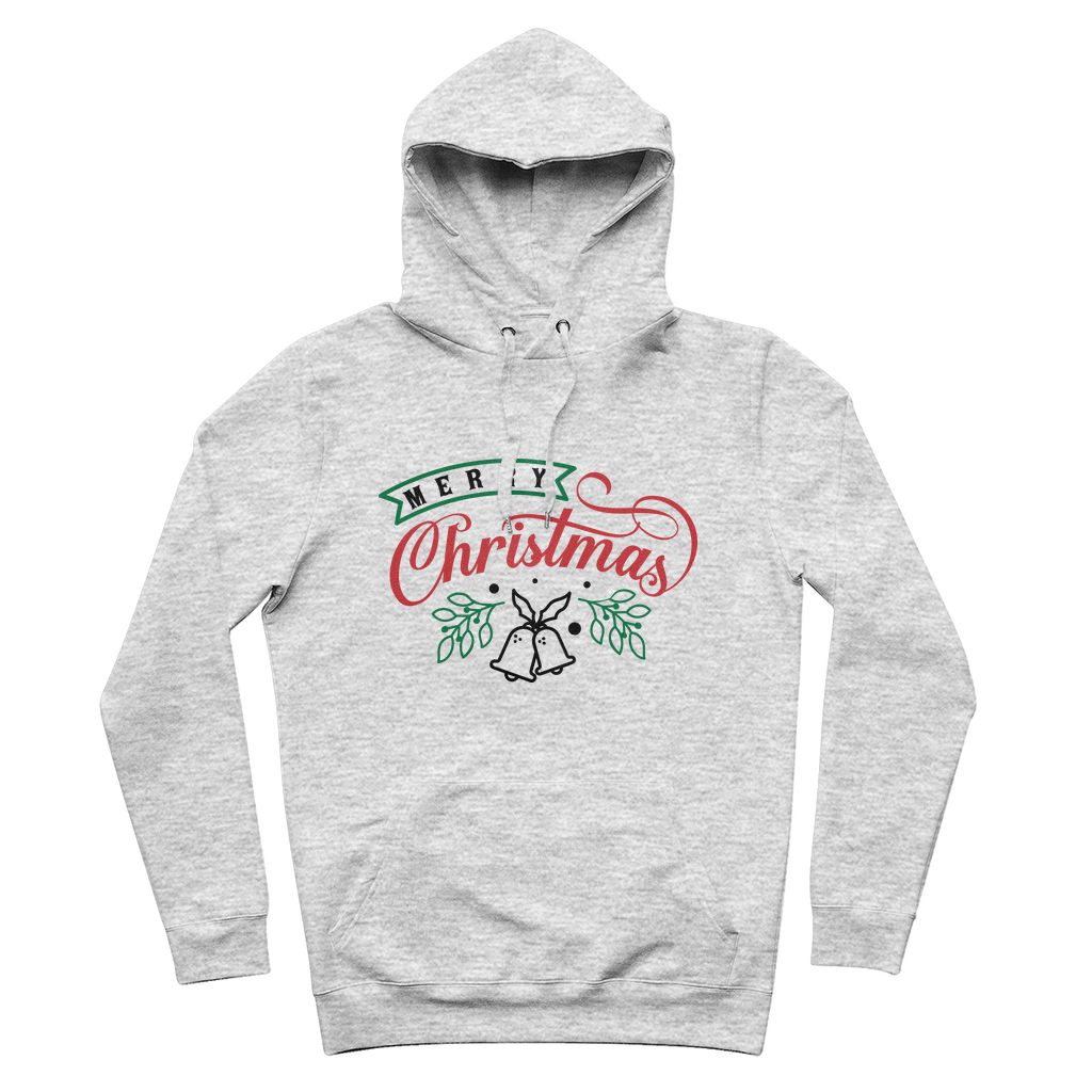 Merry Christmas 100% Organic Cotton Hoodie