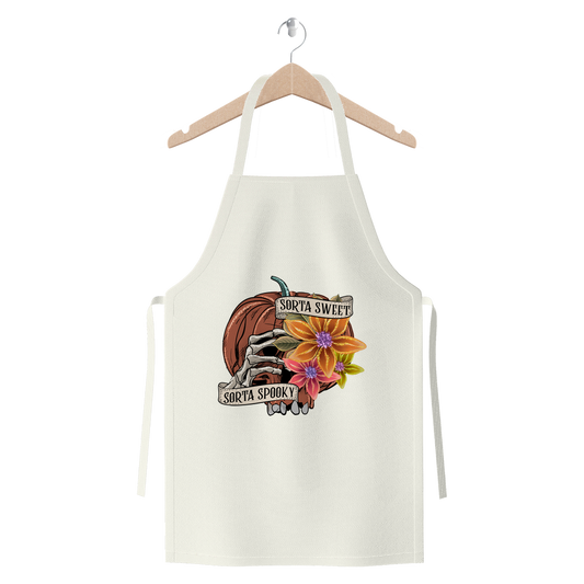 SORTA SWEET - SORTA SPOOKY Premium Jersey Apron - DirectlyPersonalised