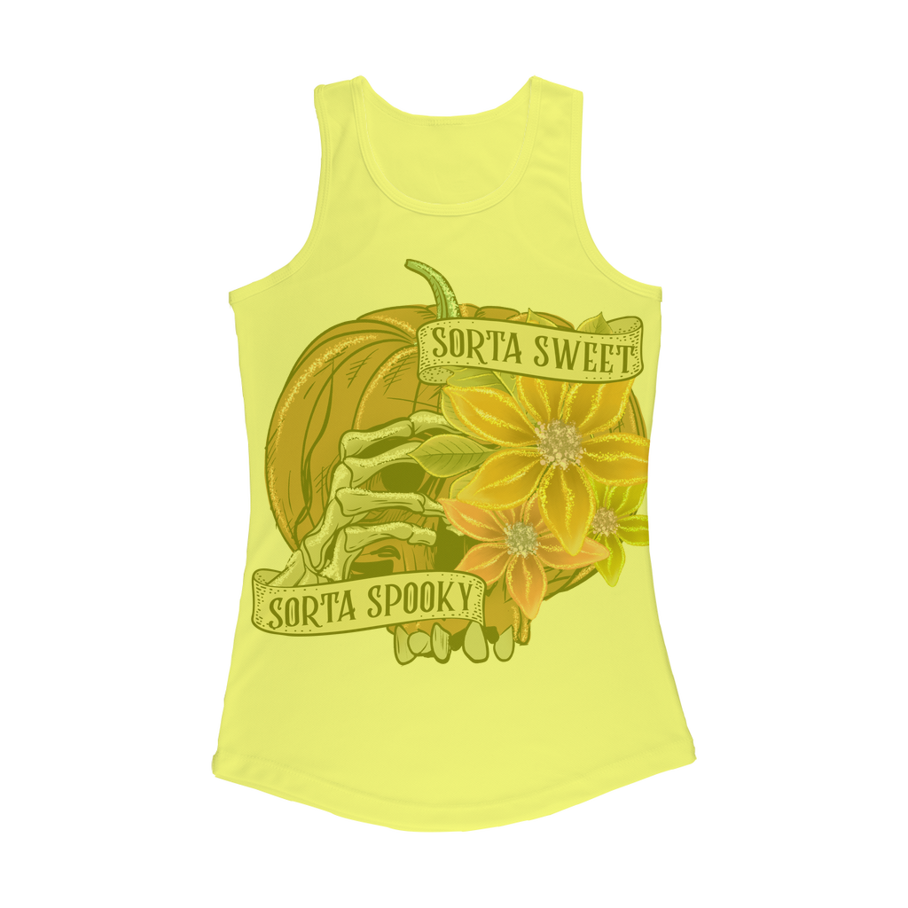 SORTA SWEET - SORTA SPOOKY Women Performance Tank Top - DirectlyPersonalised