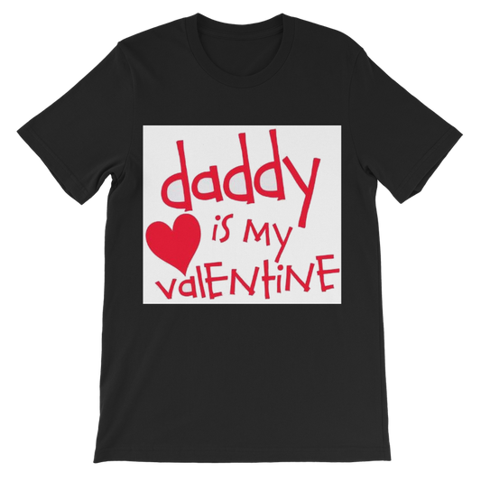 Daddy's my Valentine Premium Kids T-Shirt - DirectlyPersonalised