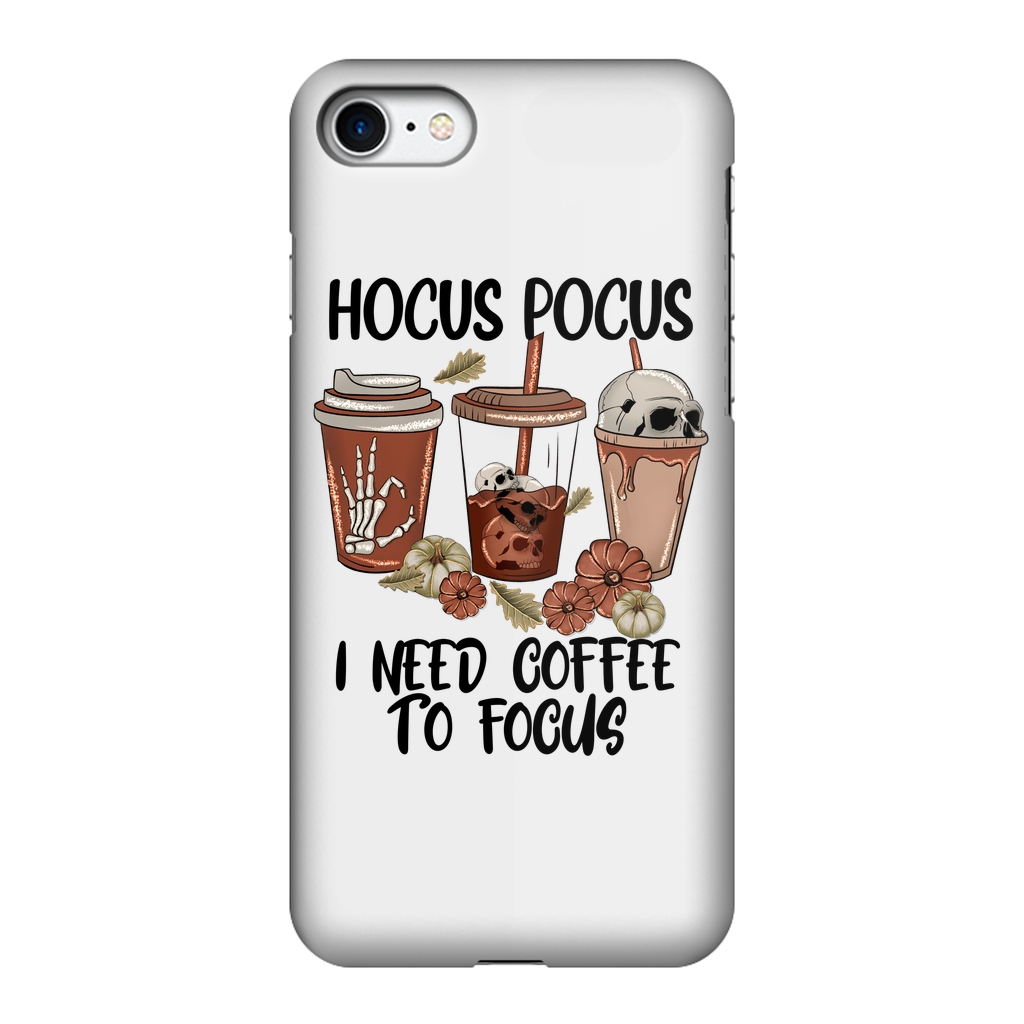 HOCUS POCUS COFFEE DESIGN Fully Printed Tough Phone Case