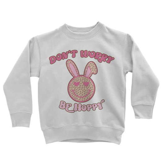 Don't worry be 'happy' Classic Kids Sweatshirt - DirectlyPersonalised