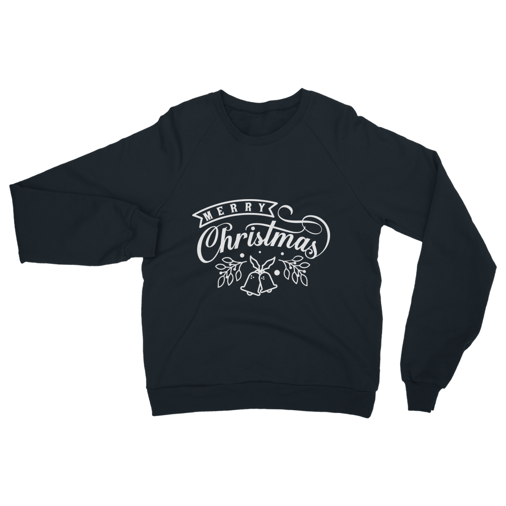 Merry Christmas White Classic Adult Sweatshirt