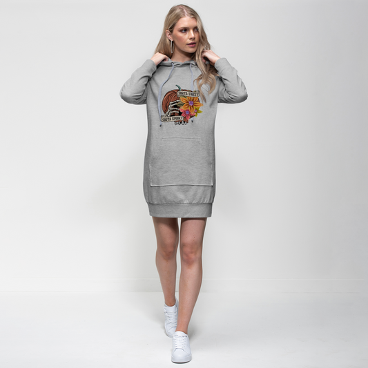SORTA SWEET - SORTA SPOOKY Premium Adult Hoodie Dress - DirectlyPersonalised