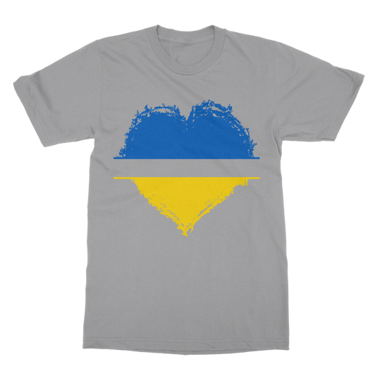 HEARTS WITH UKRAINE Classic Adult T-Shirt - DirectlyPersonalised