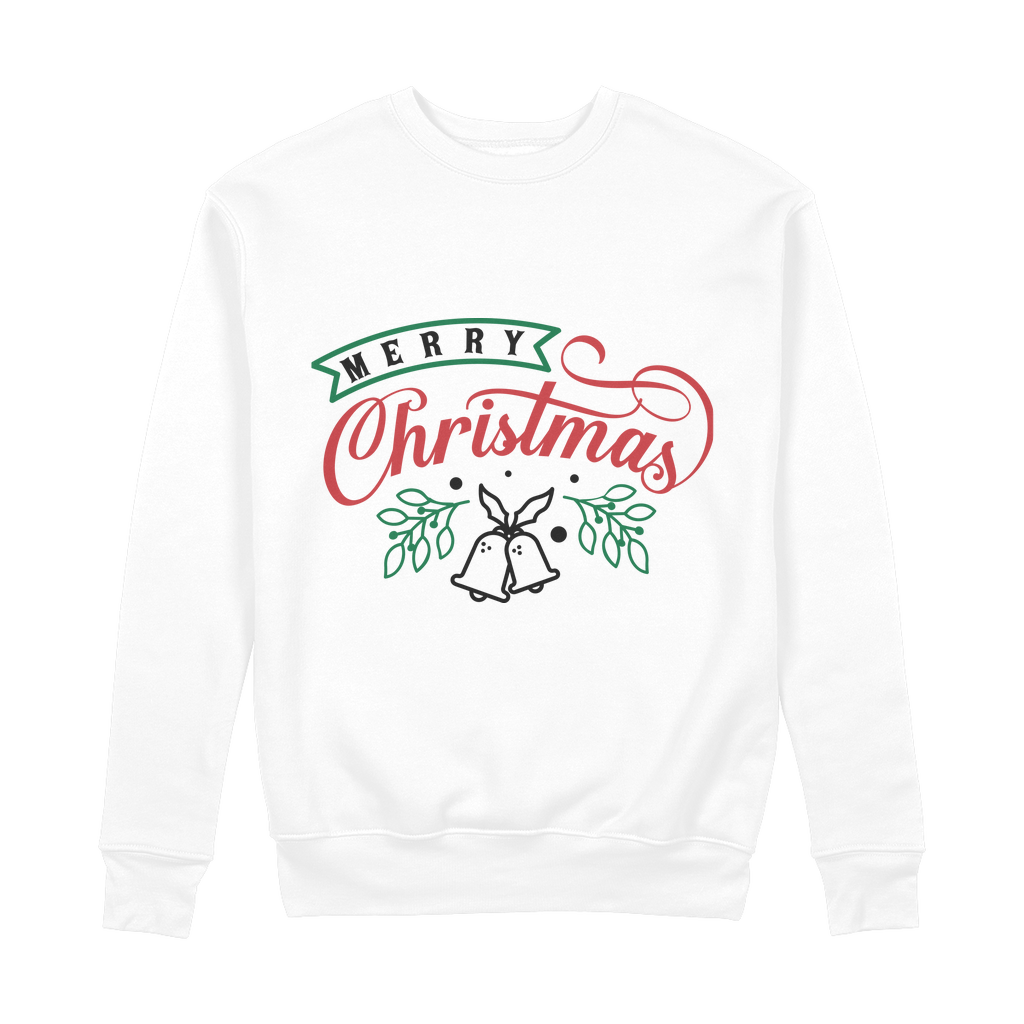 Merry Christmas 100% Organic Cotton Sweatshirt
