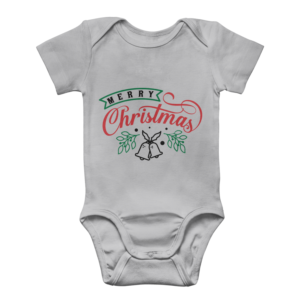 Merry Christmas Classic Baby Onesie Bodysuit