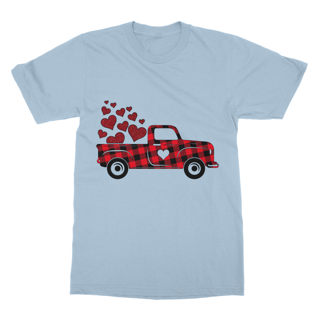 Love Truck Classic Adult T-Shirt - DirectlyPersonalised
