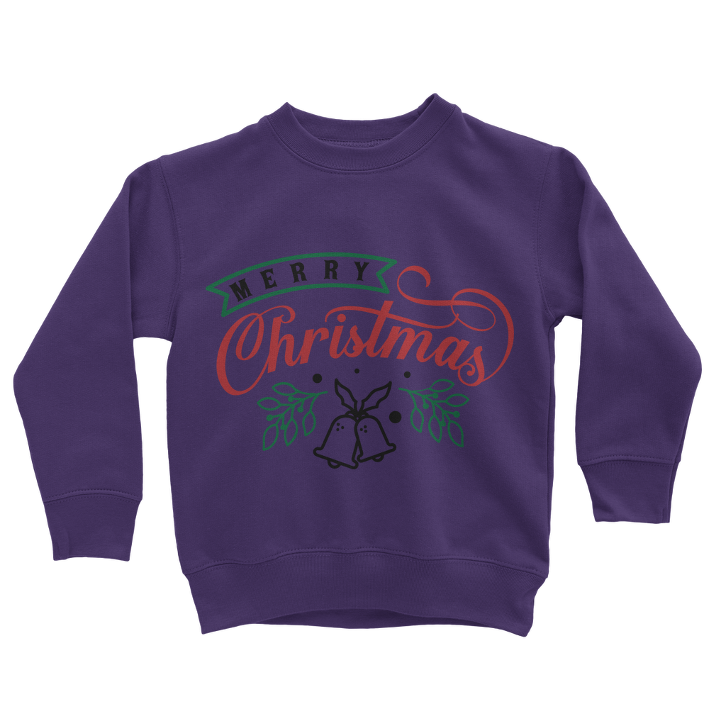 Merry Christmas Classic Kids Sweatshirt