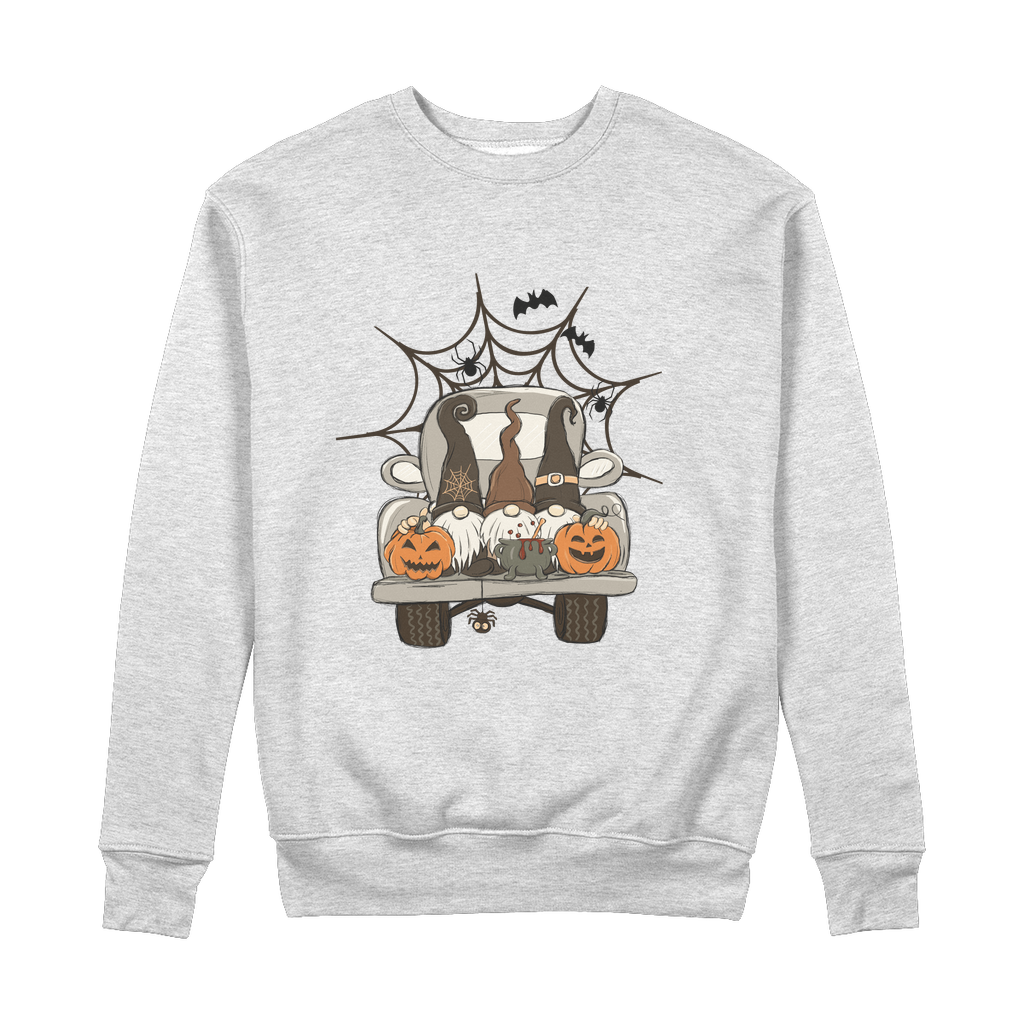 LETS GET SPOOKY 100% Organic Cotton Sweatshirt - DirectlyPersonalised