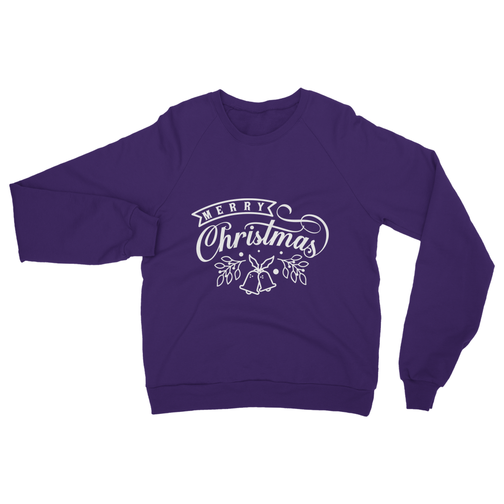 Merry Christmas White Classic Adult Sweatshirt