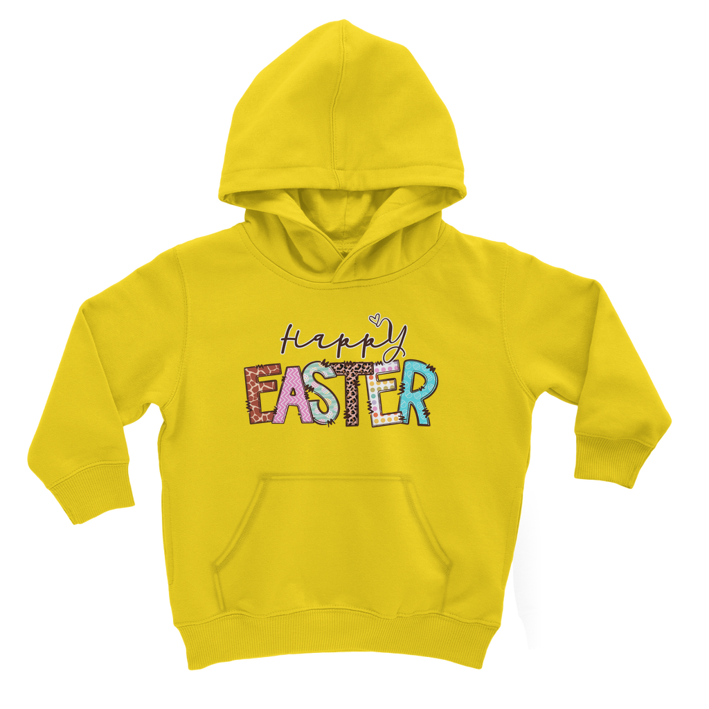 Happy Easter Classic Kids Hoodie - DirectlyPersonalised