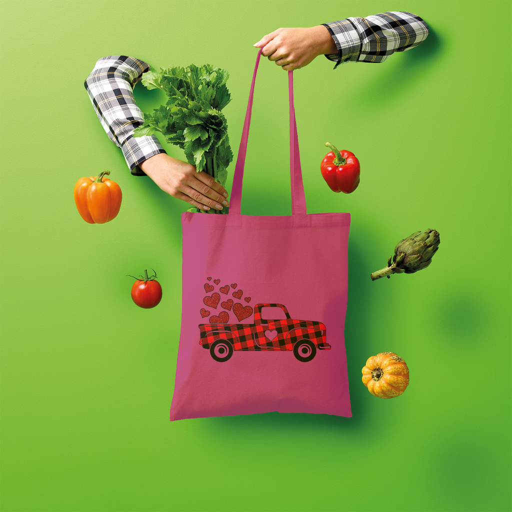 Love Truck Shopper Tote Bag - DirectlyPersonalised