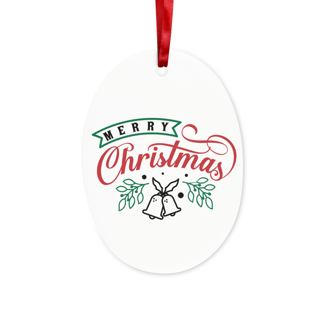 Merry Christmas Ceramic Hanging Ornament