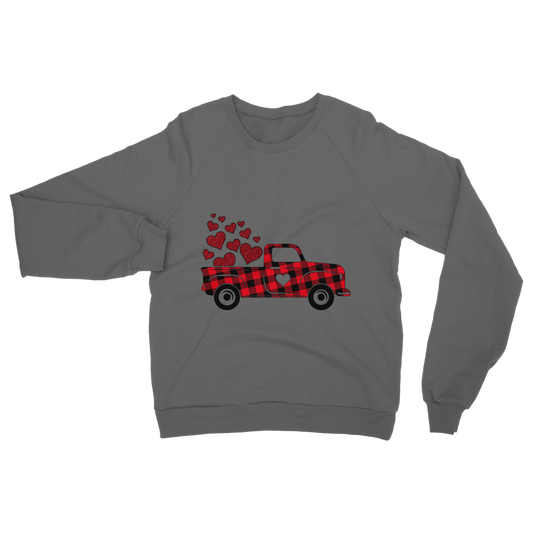 Love Truck Classic Adult Sweatshirt - DirectlyPersonalised
