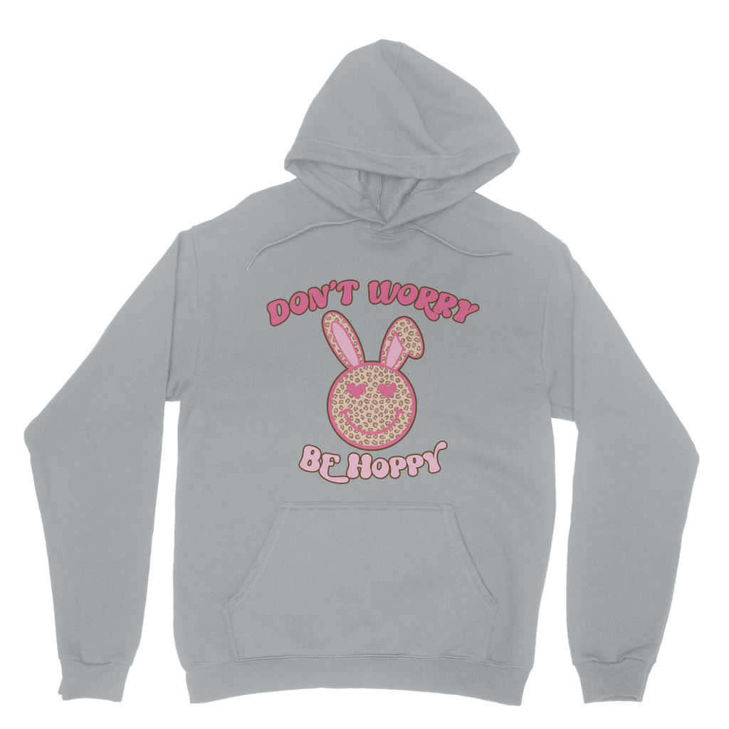 Don't worry be 'happy' Classic Adult Hoodie - DirectlyPersonalised