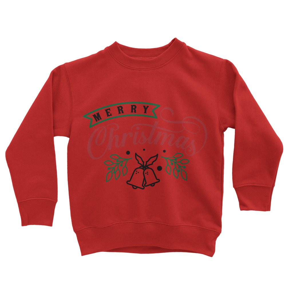 Merry Christmas Classic Kids Sweatshirt