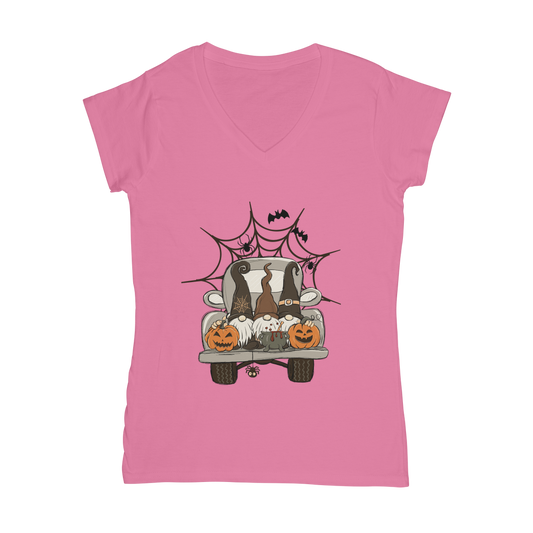 LETS GET SPOOKY Classic Women's V-Neck T-Shirt - DirectlyPersonalised