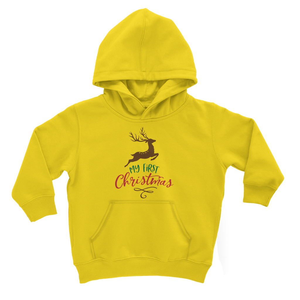 My First Christmas Colour Classic Kids Hoodie