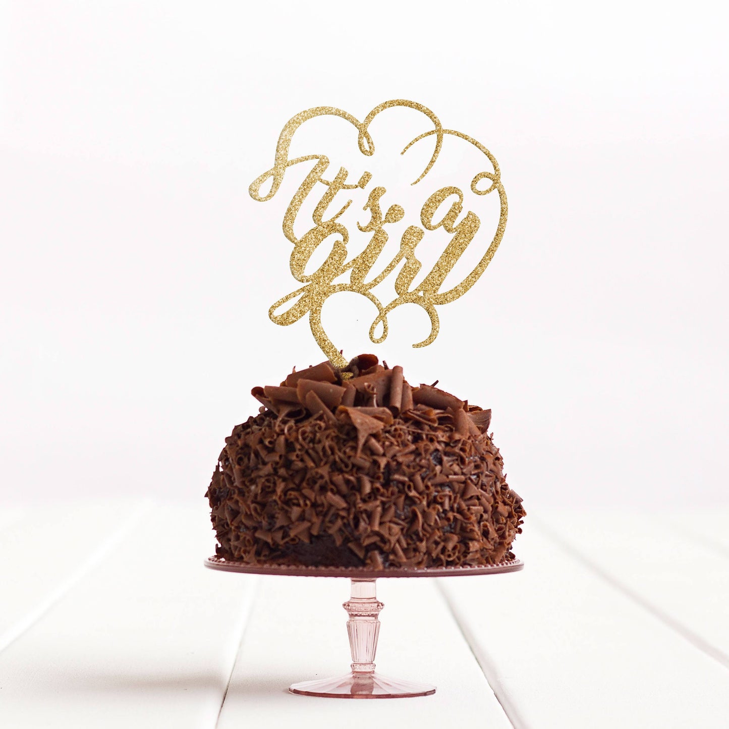 It's a Girl Cake Topper Party Baby Shower - Its A Girl Cake Topper - Its a Girl Cake Topper Decoration - Quick Worldwide Dispatch - DirectlyPersonalised