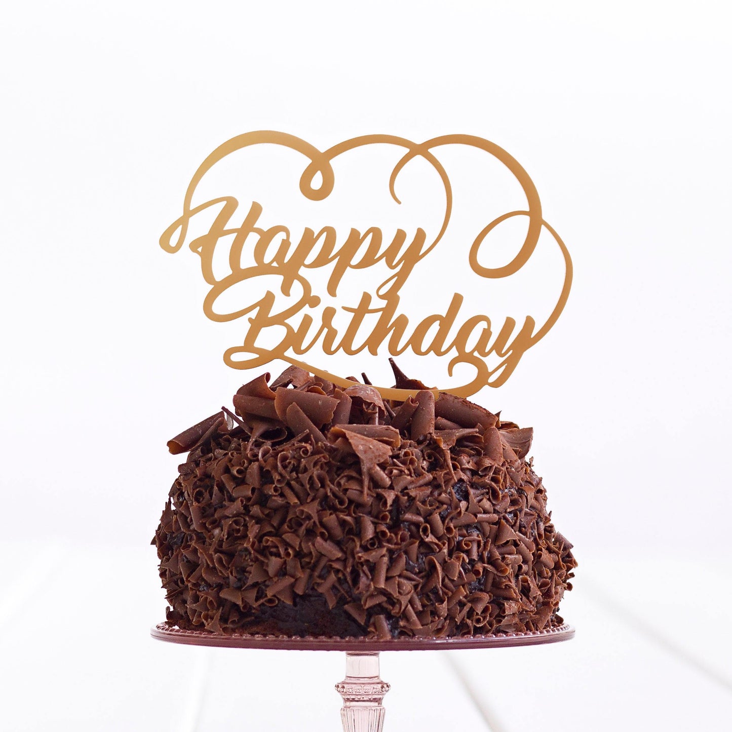 Happy Birthday Party Cake Topper Decoration - Happy Birthday Cake Topper - Happy Birthday Decoration - Quick Worldwide Despatch - DirectlyPersonalised