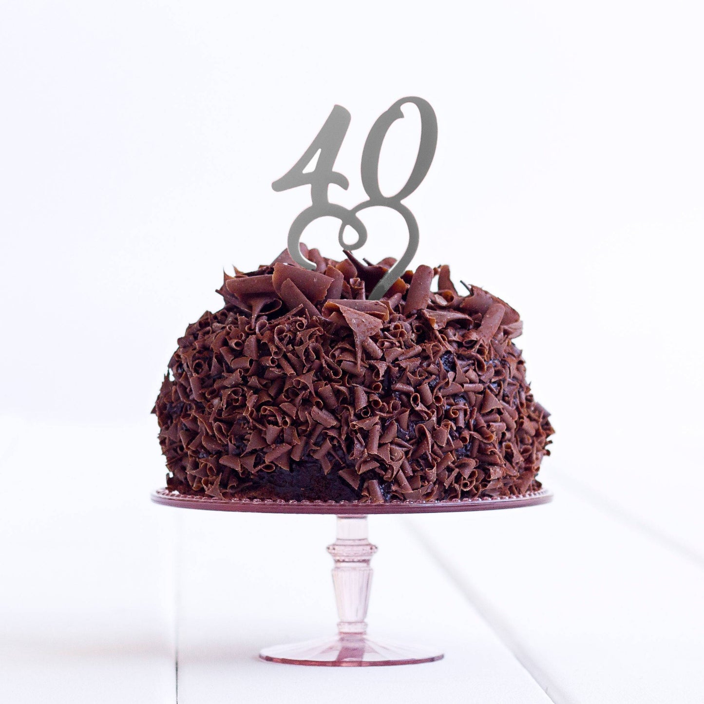 40 Birthday Party Cake Topper - Forty Cake Topper - 40th Cake Topper - 40 Cake Decoration - Quick World Wide Dispatch - DirectlyPersonalised