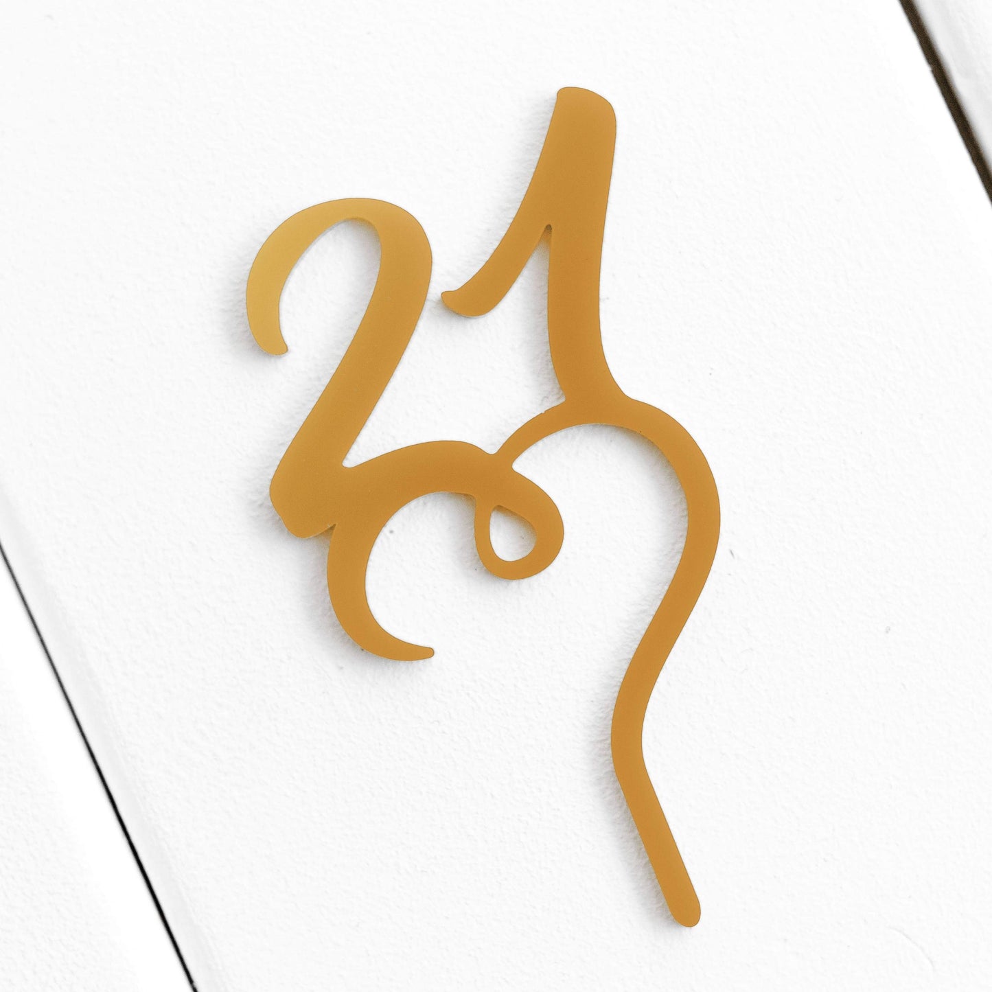 21 Cake Topper - 21st Cake Topper - 21 Cake Decoration - 21 Birthday Party Cake Topper - Quick World Wide Dispatch - DirectlyPersonalised