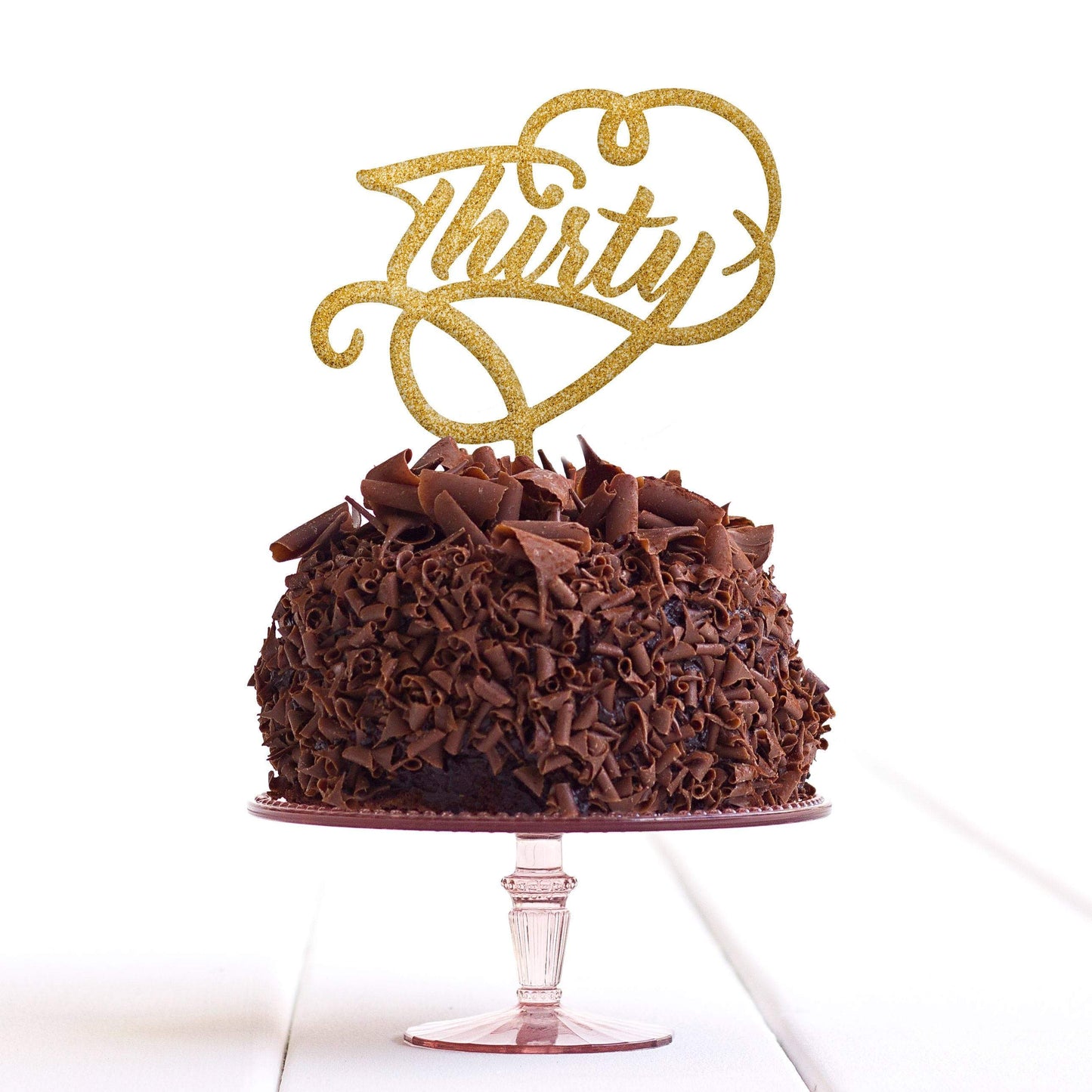 Thirty 30 Thirtieth Cake Topper Birthday Party Decoration Food Safe Regular – Quick Worldwide Dispatch - DirectlyPersonalised