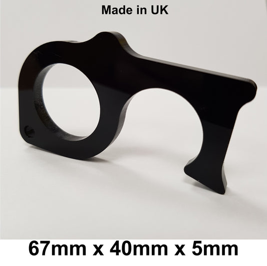 Hygenic No Contact Door Opener Keypad Pusher Hook Virus Protection Germ Avoider 67mm x 40mm UK Made - DirectlyPersonalised