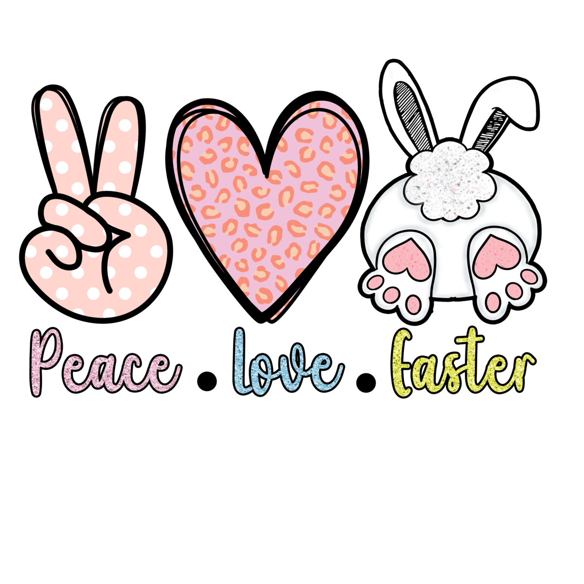 PEACE LOVE EASTER