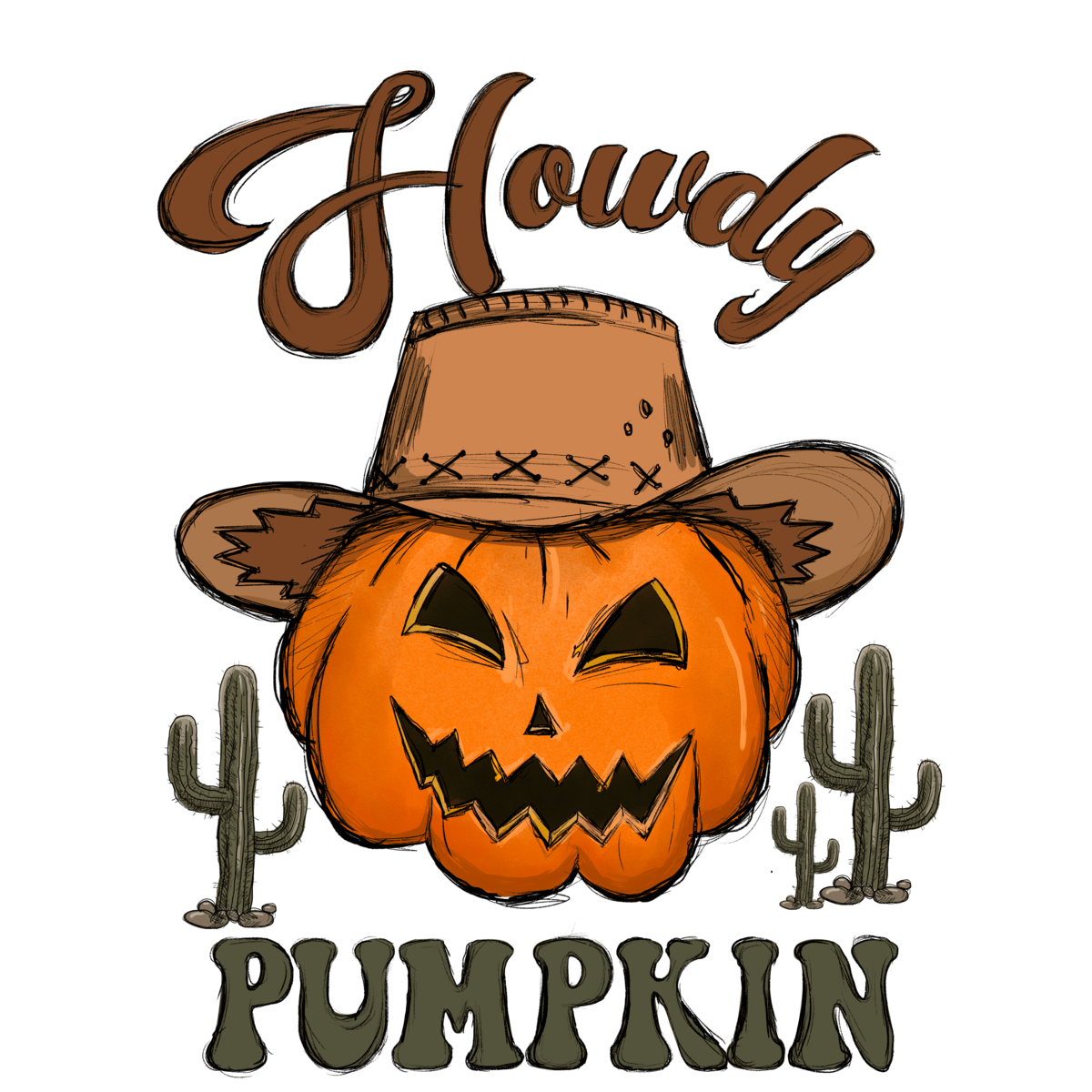 HOWDY PUMPKIN