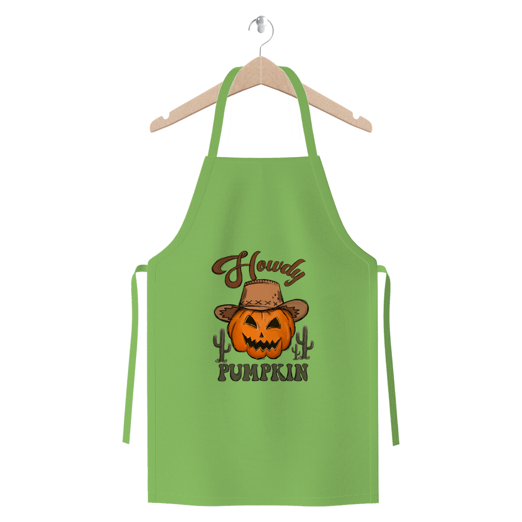 HOWDY PUMPKIN Premium Jersey Apron - DirectlyPersonalised