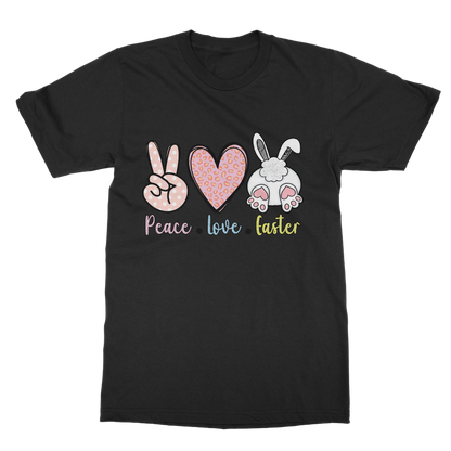 PEACE LOVE EASTER Classic Adult T-Shirt - DirectlyPersonalised