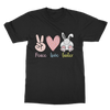 PEACE LOVE EASTER Classic Adult T-Shirt