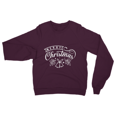 Merry Christmas White Classic Adult Sweatshirt