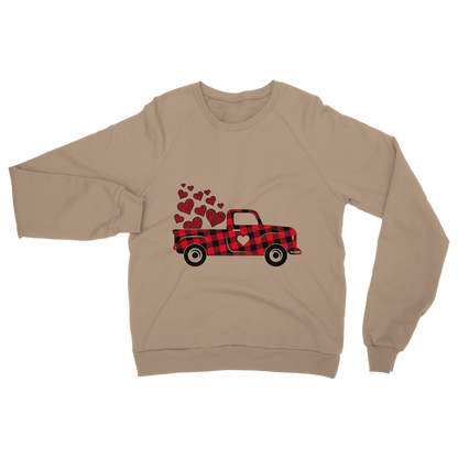 Love Truck Classic Adult Sweatshirt - DirectlyPersonalised