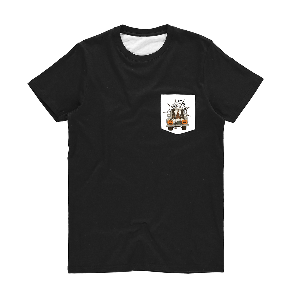 LETS GET SPOOKY Classic Sublimation Pocket T-Shirt - DirectlyPersonalised